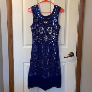 Awesome condition 20’s style Gatsby party dress